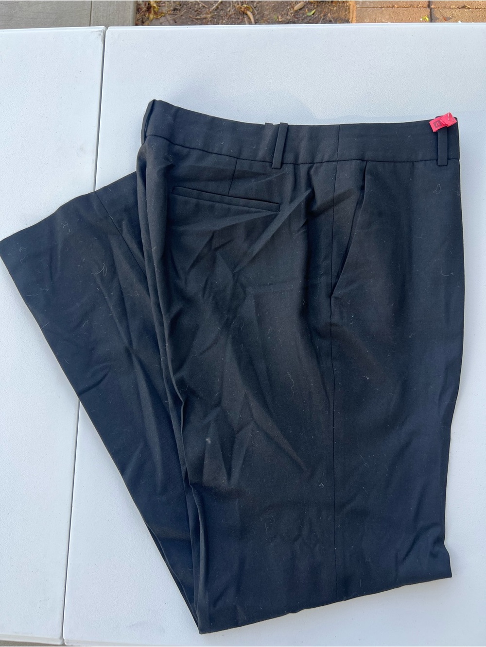 J. Crew Super 120’s Black Wool Dress Pants size 12